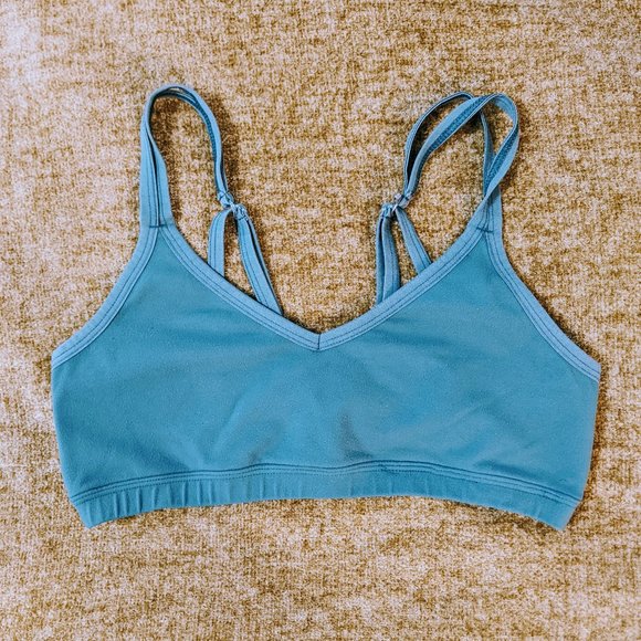 Beyond Yoga Tops - Aqua Beyond Yoga Bralette with Adjustable Straps!